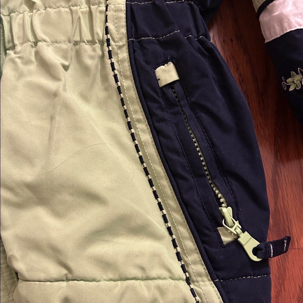 Arizona Jean Company Green and Navy Coat - Picture 9 of 14